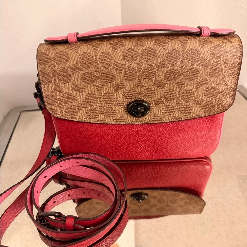 Coach Cassie Crossbody in Signature Blocking